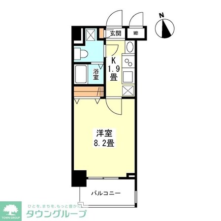 ガーラプレイス新宿御苑の物件間取画像